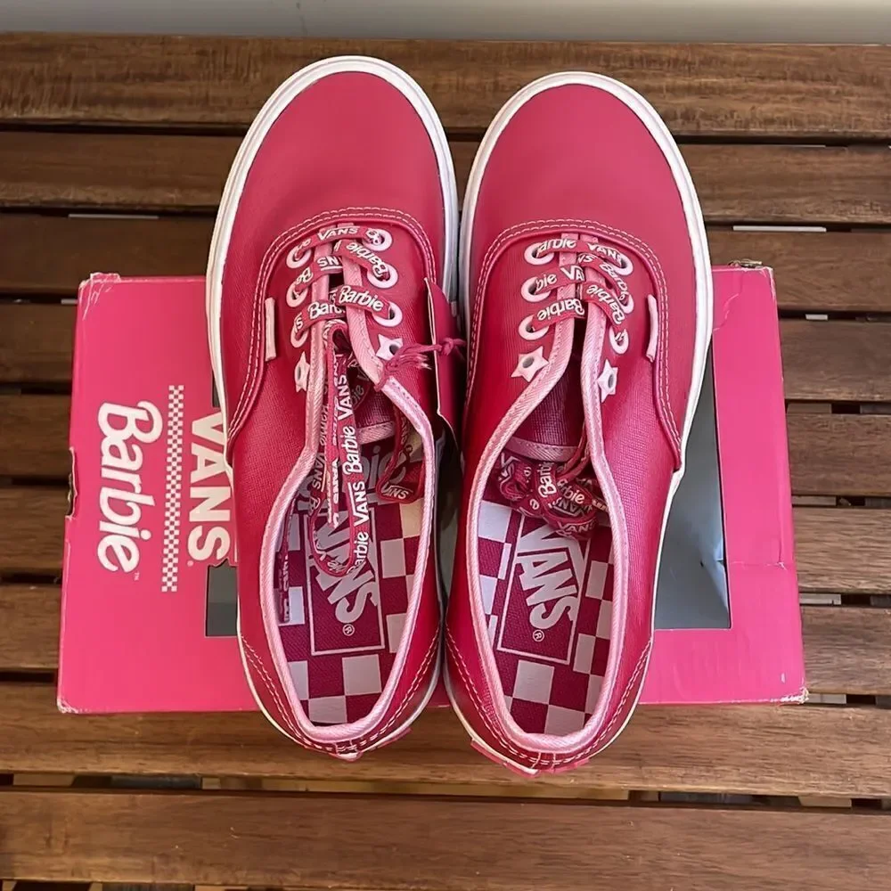 Vans Barbie Authentic Stackform Skate Shoes US Women 6/UK 3.5/EU 36